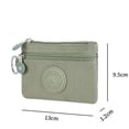 thumbnail image 4 of Monedero de regalo nuevo sencillo mini bolso con cremallera para llaves monedero de nailon, 4 of 6