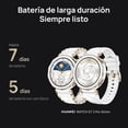 thumbnail image 5 of HUAWEI Watch GT 5 Pro 42mm Smartwatch (GPS), Sharp-Edged Design, hasta 7 Días de BaterÍa, Monitoreo Deportivo Profesional, Seguimiento de la Salud, Compatible con iOS y Android, Blanco Cerámico, 5 of 5