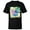 Black, variant on Disney Stich and Angel Shamrock St. Patrick’s Day - Short Sleeve T-Shirt for Kids - Customized-Black