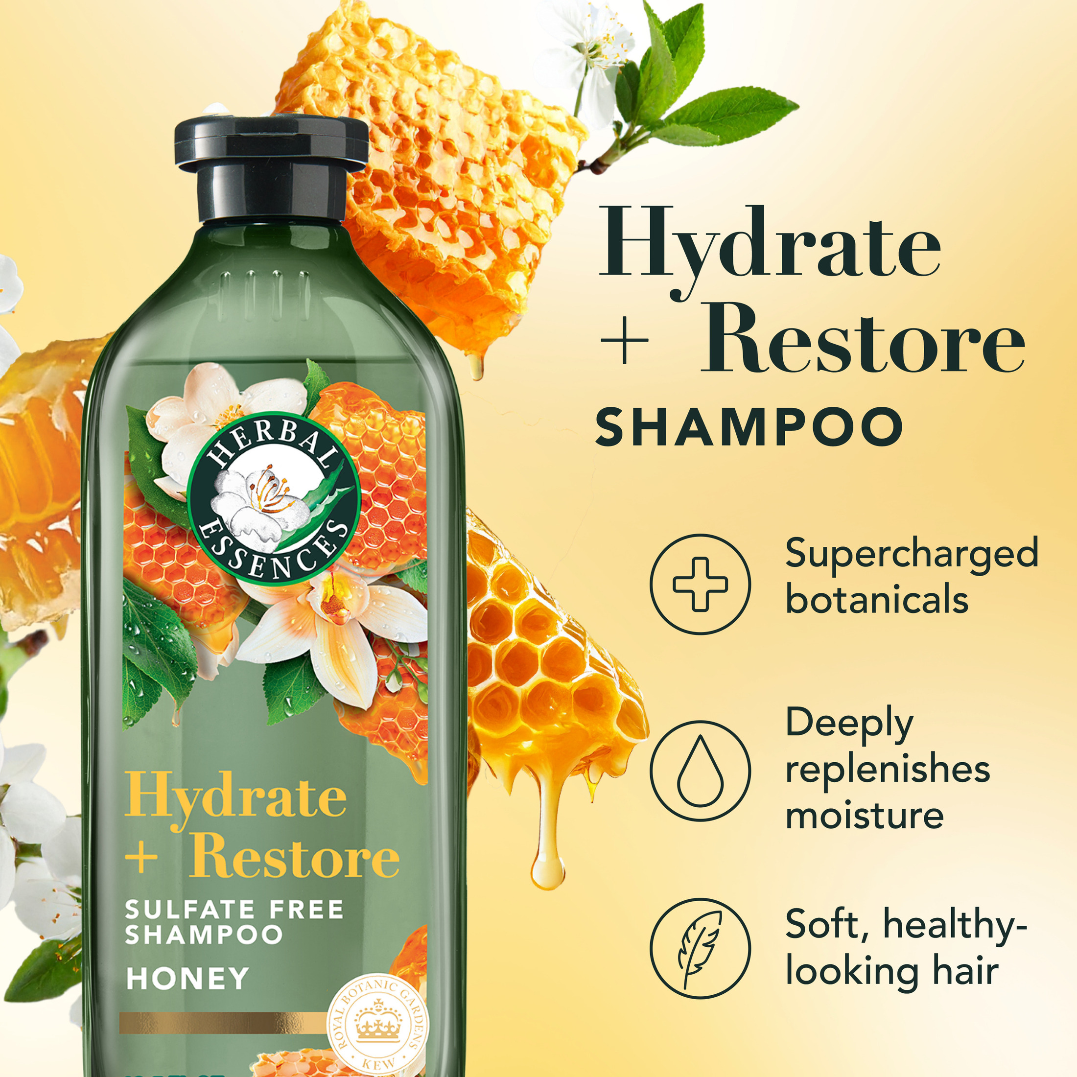 Herbal Essences Hydrate + Restore Honey Shampoo photo 2