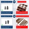 thumbnail image 5 of PinesC 20PCS Tire Repair Rubber Nails, Vacuum Car Tire Repair Rubber Screws Kit, Fast Self-Service Tire Repair Tool, Auto Puncture Repair Tools for Most Vehicles (10S & 10L) 20 PCS, 5 of 5