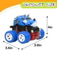 thumbnail image 2 of BESTSKY Toy Cars,Plastics Cars Toys,Inertial Drive Pull Back Cars,Red1, 2 of 7