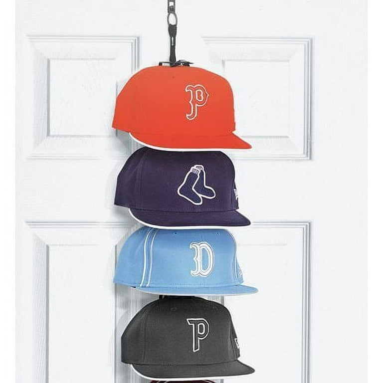 Perfect Curve Cap Rack36 System – Hat Rack for Baseball Caps, Over Door  Organizer, Baseball Cap Organizer, Hat Hangers for closet, Hat Organizer  for Wall