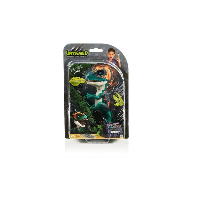 Dinosaurio coleccionable interactivo WowWee Untamed Raptor Fury