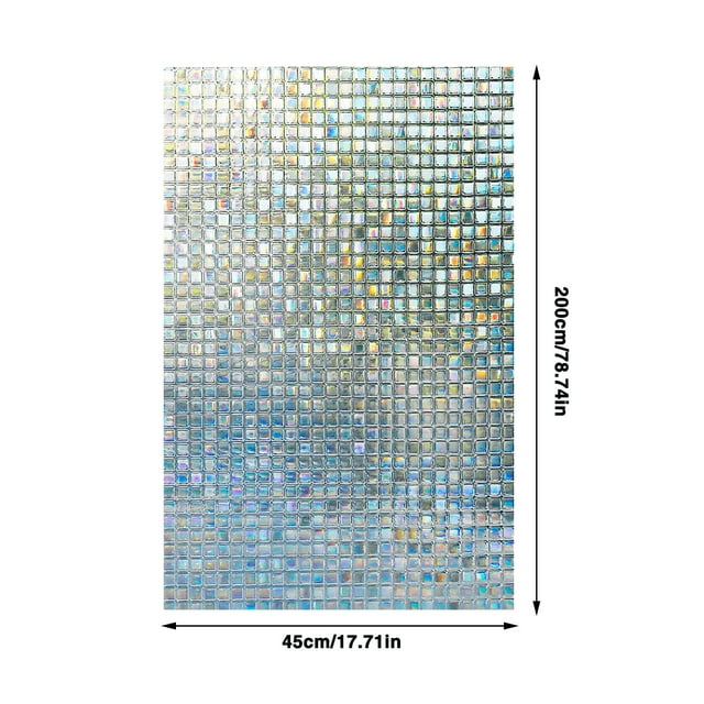 Office Light Window Window Privacy One Static Way Glass Transmitting Stickers Glueless Horizontal Home Wall Stickers