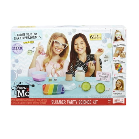 Project Mc2 Slumber Party Science Kit to Create Your Own Spa (Best Science Projects For Kids)