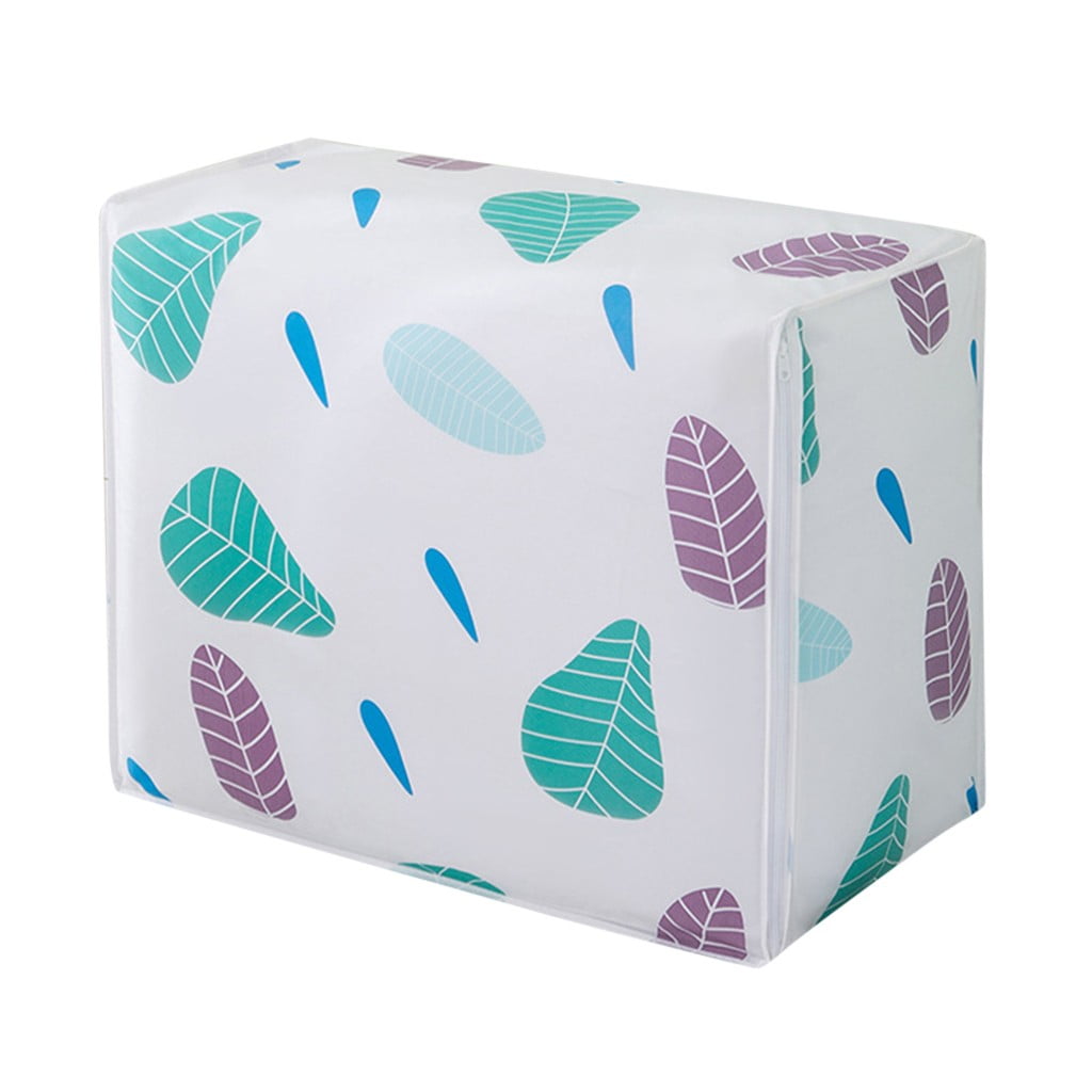 Foldable Storage Bag Clothes Blanket Quilt Closet Organizer Box Pouch Waterp HK 