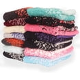 thumbnail image 4 of BambooMN XL Fuzzy Gradient Socks - 11 Laffy Taffy - 3 prs, 4 of 7