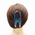 thumbnail image 5 of QinGoo Jumbo Large Hair Claw Clip for Women Strong Non-Slip Thick Long Hair Accessory 1 Count, 4.7 Inch, Dark Blue, 5 of 5