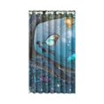 thumbnail image 2 of MKHERT Cherry Tree Thermal Insulated Blackout Window Curtain Kitchen Curtain 52x84 inch, 2 of 3
