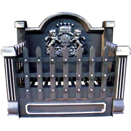

Dagan Basket Grate with Fireback Black