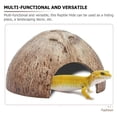 thumbnail image 2 of CUITING Hermit Crab Shell Terrarium Decor  Reptile Shelter  Coconut Hide - Large, 2 of 6