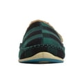 thumbnail image 3 of DEER STAGS SLIPPEROOZ Mens Green Plaid Shock Absorption Comfort Nordic Round Toe Platform Slip On Slippers Shoes 15 M, 3 of 4