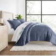 thumbnail image 2 of Juego de Edredón Ultrasuave para Todas las Estaciones, Ropa de Cama Alternativa en Hojas de Bambú Azul para King/Cal King de Comfort Canopy, 2 of 13