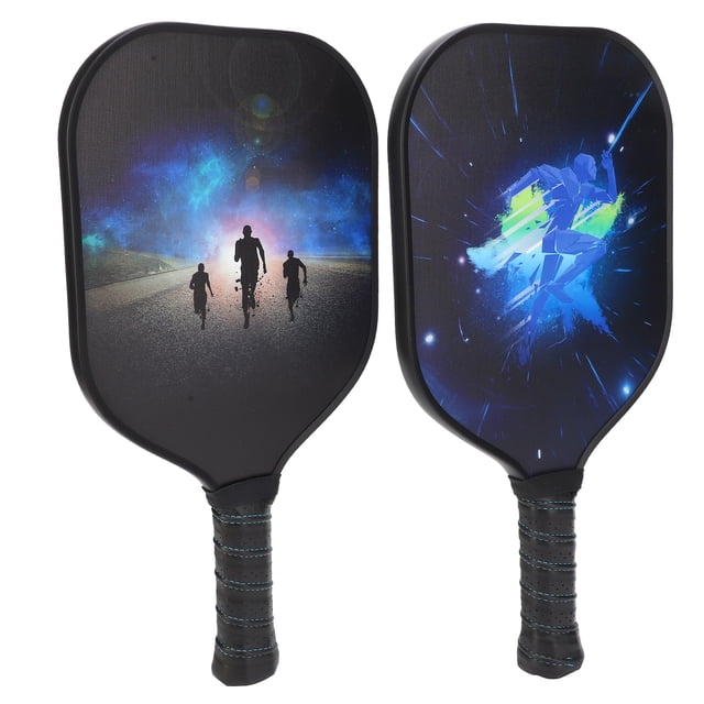 Portable Pickleball Paddle,Portable Fiberglass Pickleball Paddle Pickleball Racket Pickleball Accessory Striking Appearance