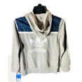 thumbnail image 2 of Adidas Kansas City Stadium Hoodie Gray Kangaroo Pocket Pullover - Small, 2 of 6