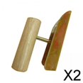 thumbnail image 1 of DYNWAVECA 2xCorner Trowel Home Construction Tool Corner Plastering Tool Inside Corner 2 Pcs, 1 of 8