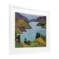 thumbnail image 3 of Stupell Industries Akaroa Sound Landscape White Framed Print Under Glass design by Jenny Wantuch, 17 x 21, 3 of 10