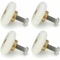 thumbnail image 3 of 4pcs Replacement Rollers for Sliding Shower Door with M6 Screws Diameter 20mm, 3 of 3