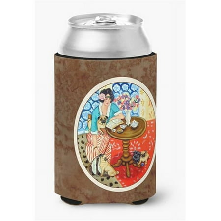 

Lady with Her Pug Can or Bottle Hugger 0.25 x 4 x 5.5 in.
