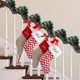 thumbnail image 5 of 60/2m Christmas Tinsel Ribbons Green Cane Ribbon Garland Xmas Tree Hanging Pendent Wreath Ornament Home Party New Year Decor, 5 of 5