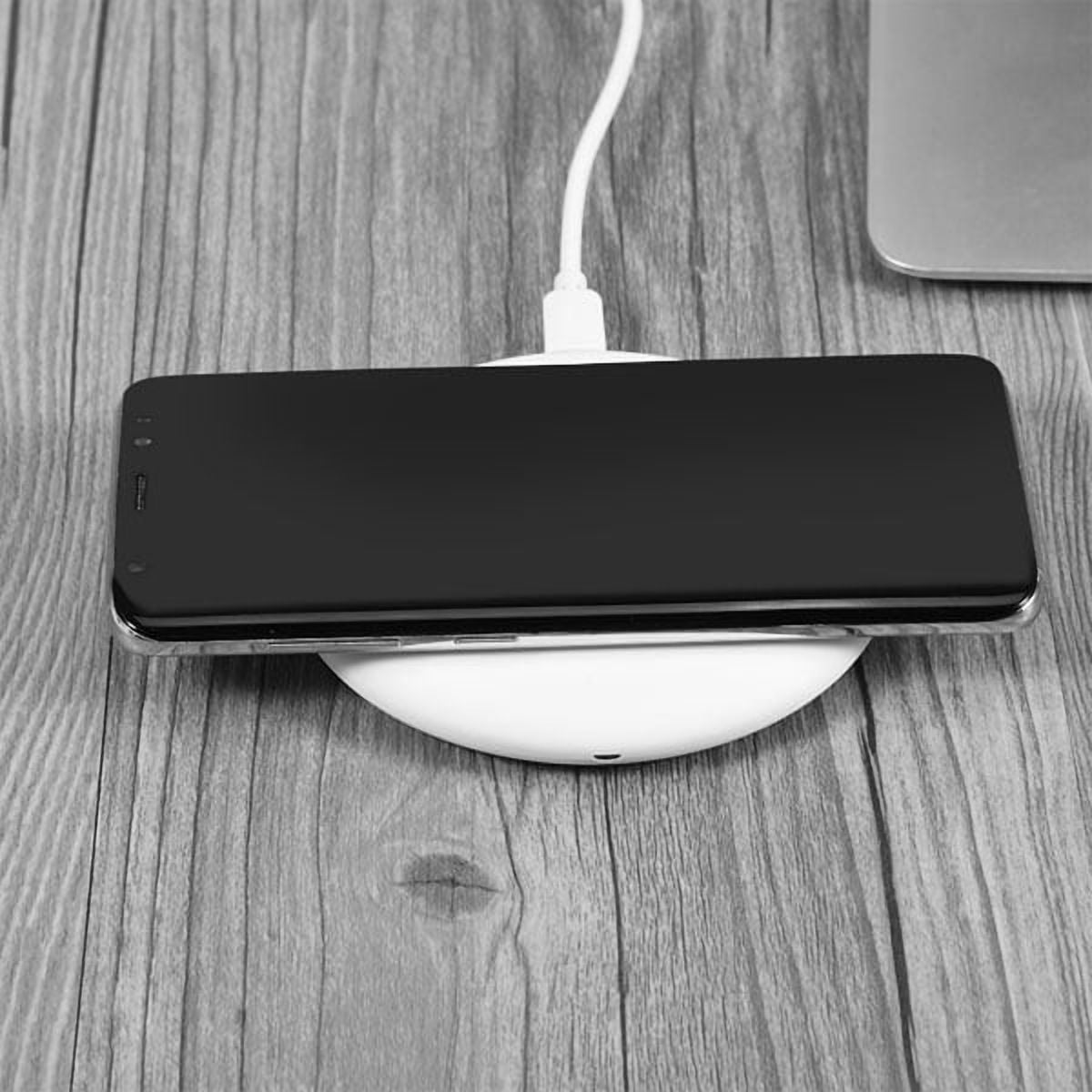 Wireless Charger Compatible With iPhone 11/12/13/14 Plus, Pro, Pro Max, Mini - Fast 7.5W and 10W Charging Pad Slim