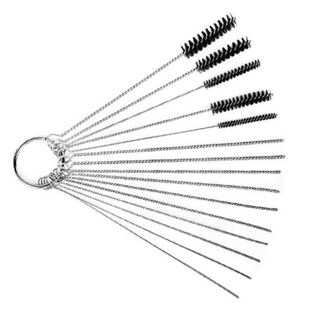 

Dcenta Jet Cleaning Brushes Carb Carburetor Cleaners 15pcs Cleaning Set Nylon Brushes & Cleaning