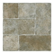 Achim Nexus 12"x12" 1.2mm Peel & Stick Vinyl Floor Tiles 20 Tiles/20 Sq. ft. Quartose Granite