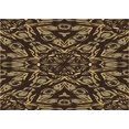 thumbnail image 1 of Ahgly Company Machine Washable Indoor Rectangle Transitional Black Brown Area Rugs, 3' x 5', 1 of 7