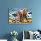 thumbnail image 4 of Cuadros Decorativos Elefante Animal Rhinestone pintura resina cuadrado diamante completo taladro 5D Art Decor Ehuebsd Nuevos Originales, 4 of 8