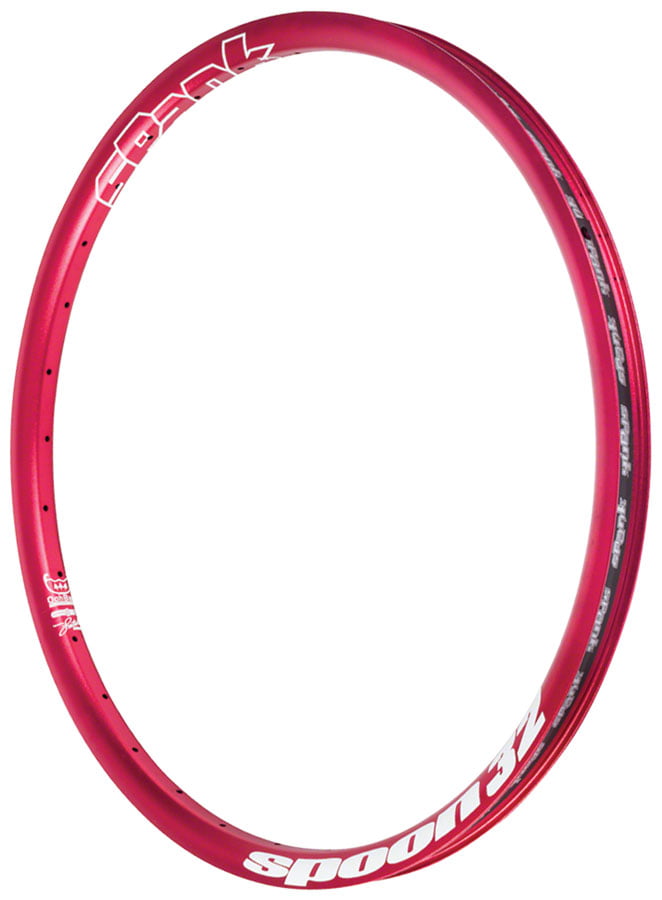 NEW Spank Spoon 32 Rim 26" Disc Red 32H Clincher 