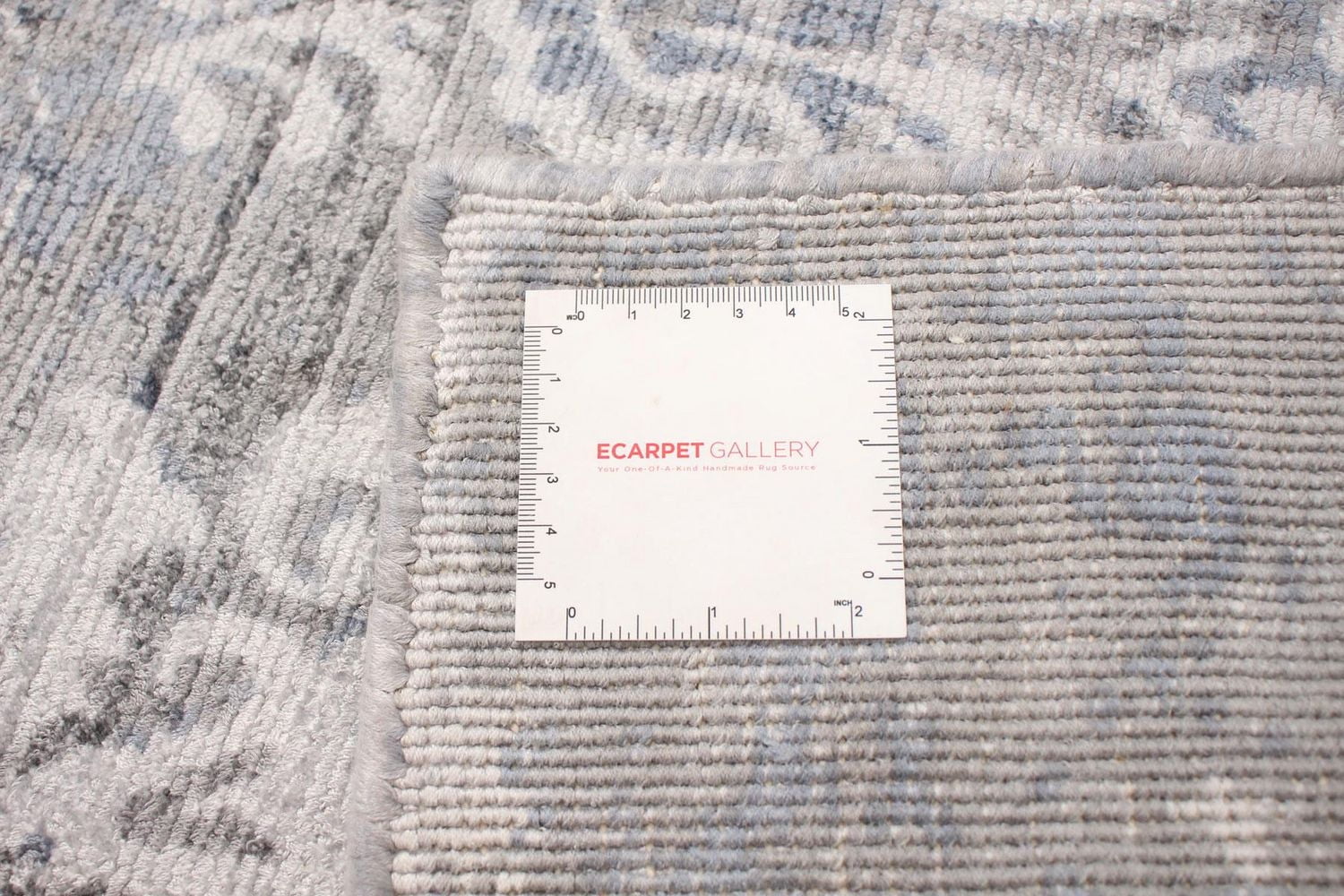 ECARPETGALLERY 5'0" x 7'11"  Transitional Galleria Hand Loomed Area Rug for Living Room, Dining Room and Bedroom in Grey
