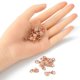 thumbnail image 5 of Alloy Crystal Rhinestone Magnetic Clasps with Double Lobster Claw Clasps Rose Gold 41mm Lobster Clasp: 12x7x3mm Magnetic Clasp: 15x8.5mm, 5 of 6