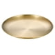 thumbnail image 5 of Platos llanos de acero inoxidable Plato llano redondo de metal Vajilla de cocina Metal oro 20cm, 5 of 9