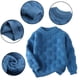 thumbnail image 4 of CSChome - Suéter de otoño-invierno para adolescentes y niños de 2 a 14 años, ropa de abrigo para niños pequeños, jersey de punto de manga larga, tops de color liso, jersey de fondo, 4 of 7