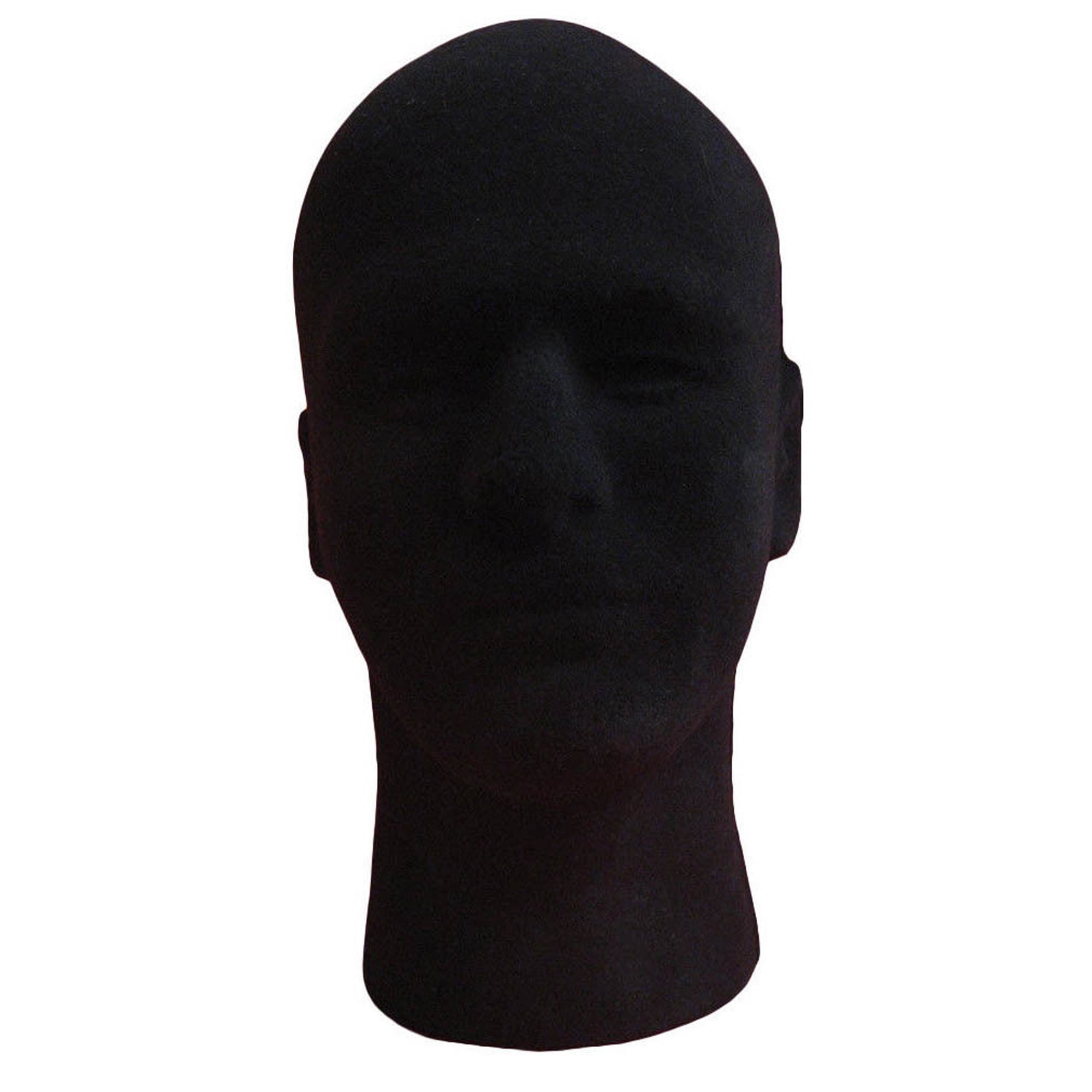 Male Mannequin Styrofoam Foam Manikin Head Model Wig Hat Cap Display Stand 