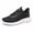 Black, variant on Rumpra Women's Lightweight Running Sneakers, Breathable Mesh Cushioned Shoes with Non Slip EVA Outsole for Gym Jogging Daily Wear