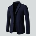 thumbnail image 2 of Xzbqbs Men's Casual Blazer Slim Fit Suit Jackets Two Button Lightweight Sport Coat Classic Dress Coat for Wedding Business Prom, 2 of 6