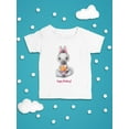 thumbnail image 3 of Happy Birthday! Bunny T-Shirt Infant -Image by Shutterstock,  12 Months, 3 of 4
