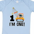 thumbnail image 4 of Inktastic First Birthday Construction Truck 1 Year Old Boys Baby Bodysuit, 4 of 5