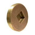 thumbnail image 1 of Midland Industries 970312 5 in. Brass Cast Brass Countersunk Cleanout Plug, 1 of 1