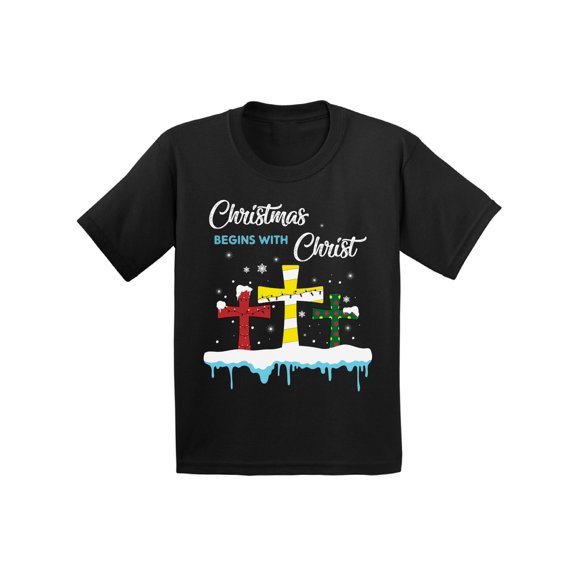 Jesus Christmas Shirt for Toddler Boys and Girls - Christian TShirt - Xmas Gift For Kids 2 3 4 5 6 Years Old