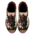thumbnail image 2 of Remembrance Day Canadian Veteran We Don't Know Them All But We Owe Them All Shoes Sneakers Black Size 10.5, 2 of 7