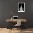 thumbnail image 3 of Depaepe, Yvette 11x14 White Modern Wood Framed Museum Art Print Titled - Bridge To The Future, 3 of 4