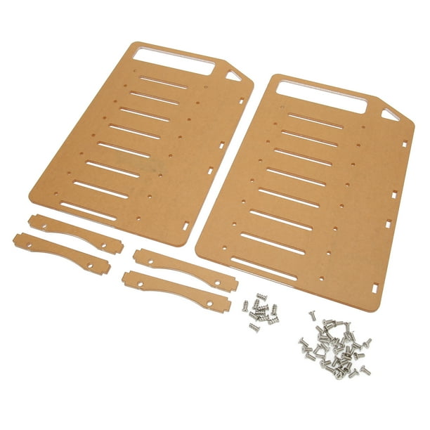 Estante de Disco Duro Transparente de Acrílico DIY Soporte de Disco Duro de Acrílico Transparente de Escritorio de 35 Pulgadas Soporte de Disco Duro de Bricolaje