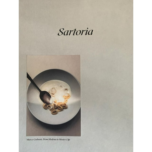 SARTORIA SICOMORO EDICIONES MARCO CARBONI