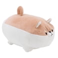 thumbnail image 3 of Almohada de perro de dibujos animados, juguete de peluche de algodón PP con expresión linda para decoración del hogar, 3 of 14