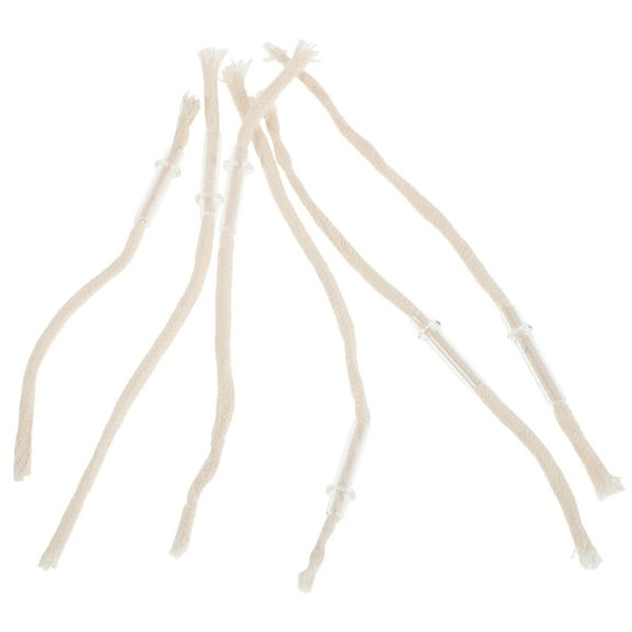 COMPUKAS Round Kerosene Wick Torch Oil Wick Assorted Color 6Pcs