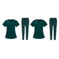 thumbnail image 1 of Enfermería Scrub Set Top Pantalones Transpirable Trabajo Uniforme para Enfermera Yoga Jogger, 1 of 5