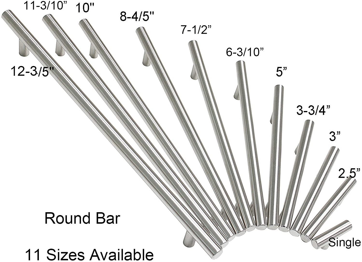 Brushed Nickel Cabinet S Shaped Handles In 96mm 128mm 160mm Centres - Handle & Home